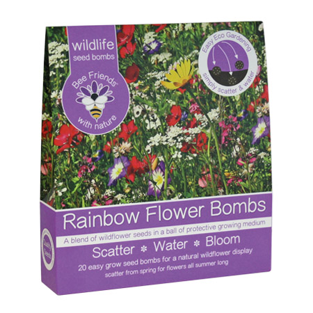 Rainbow Flower Bomb